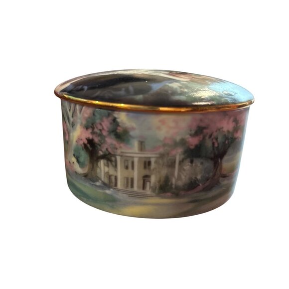 1991 W. J. George Gone With the Wind 2”x3” Music Box William Chambers # 16462C - Picture 5 of 6